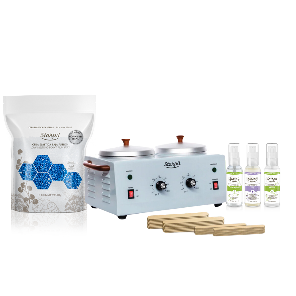Double Hard Wax Warmer Kit Starpil Wax Starpil Pro