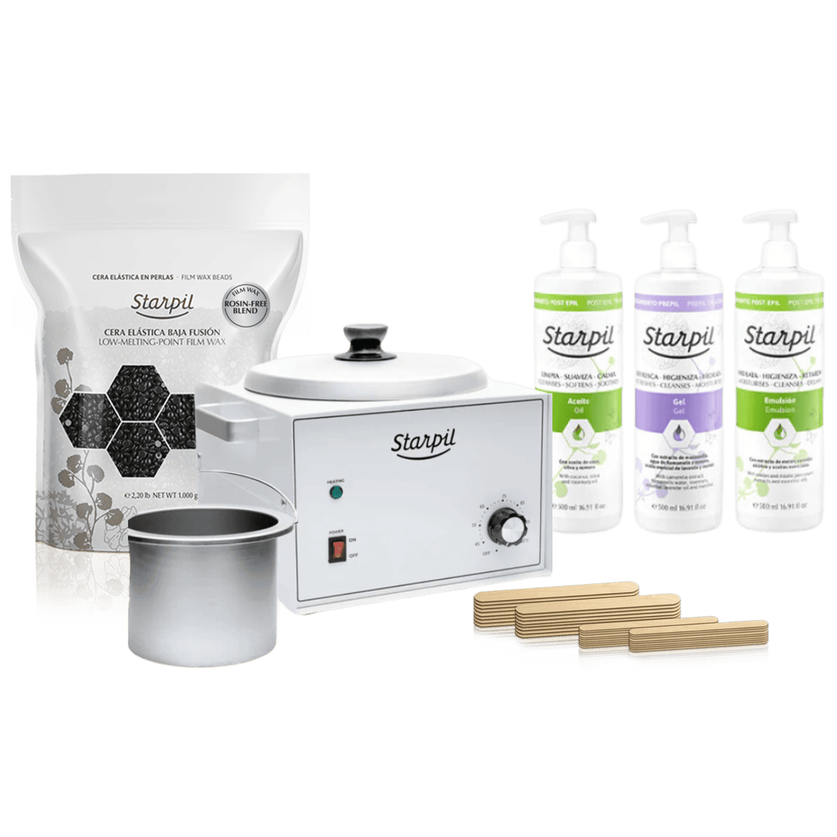 Professional Large Hard Wax Warmer Kit - 5lb