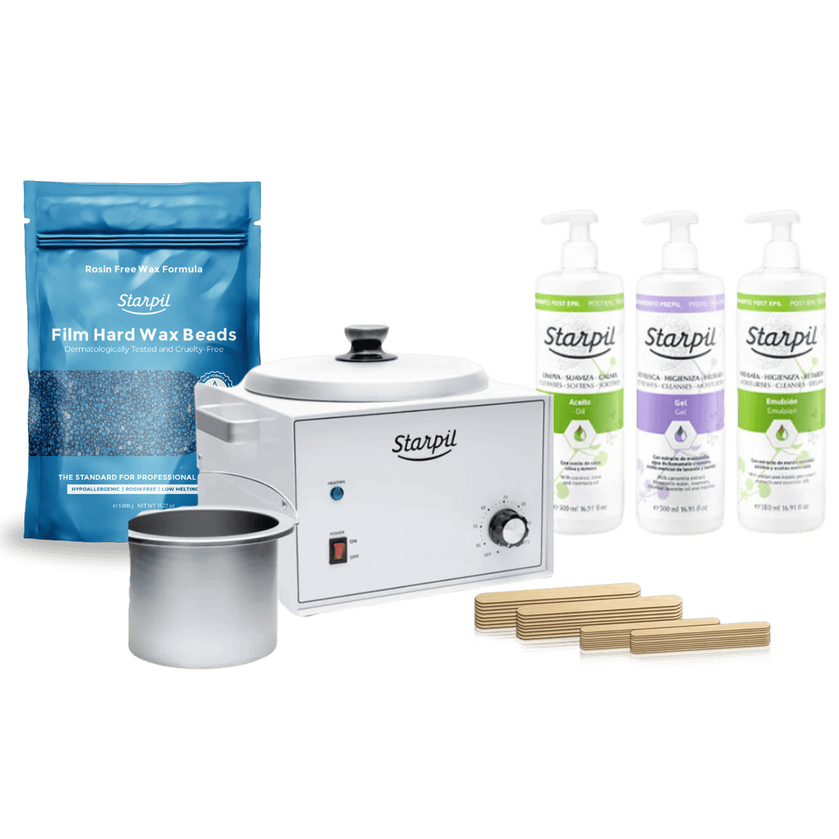 Professional Large Hard Wax Warmer Kit - 5lb