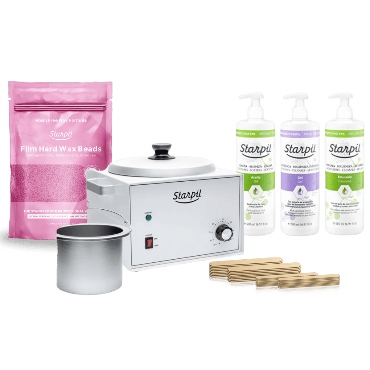 Professional Large Hard Wax Warmer Kit - 5lb