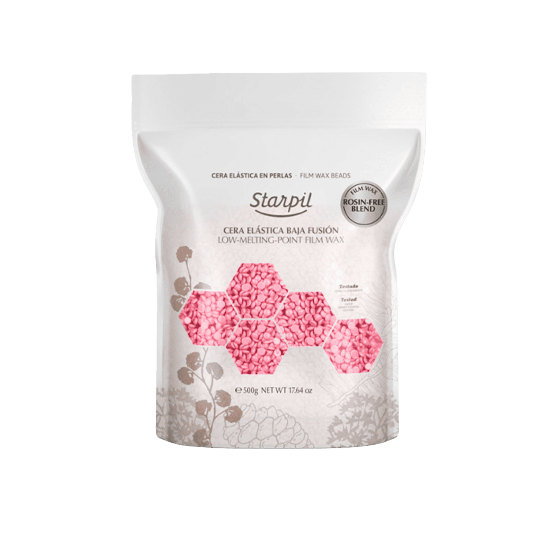 Hypoallergenic Pink Film Hard Wax Microbeads (1lb - 30lb)
