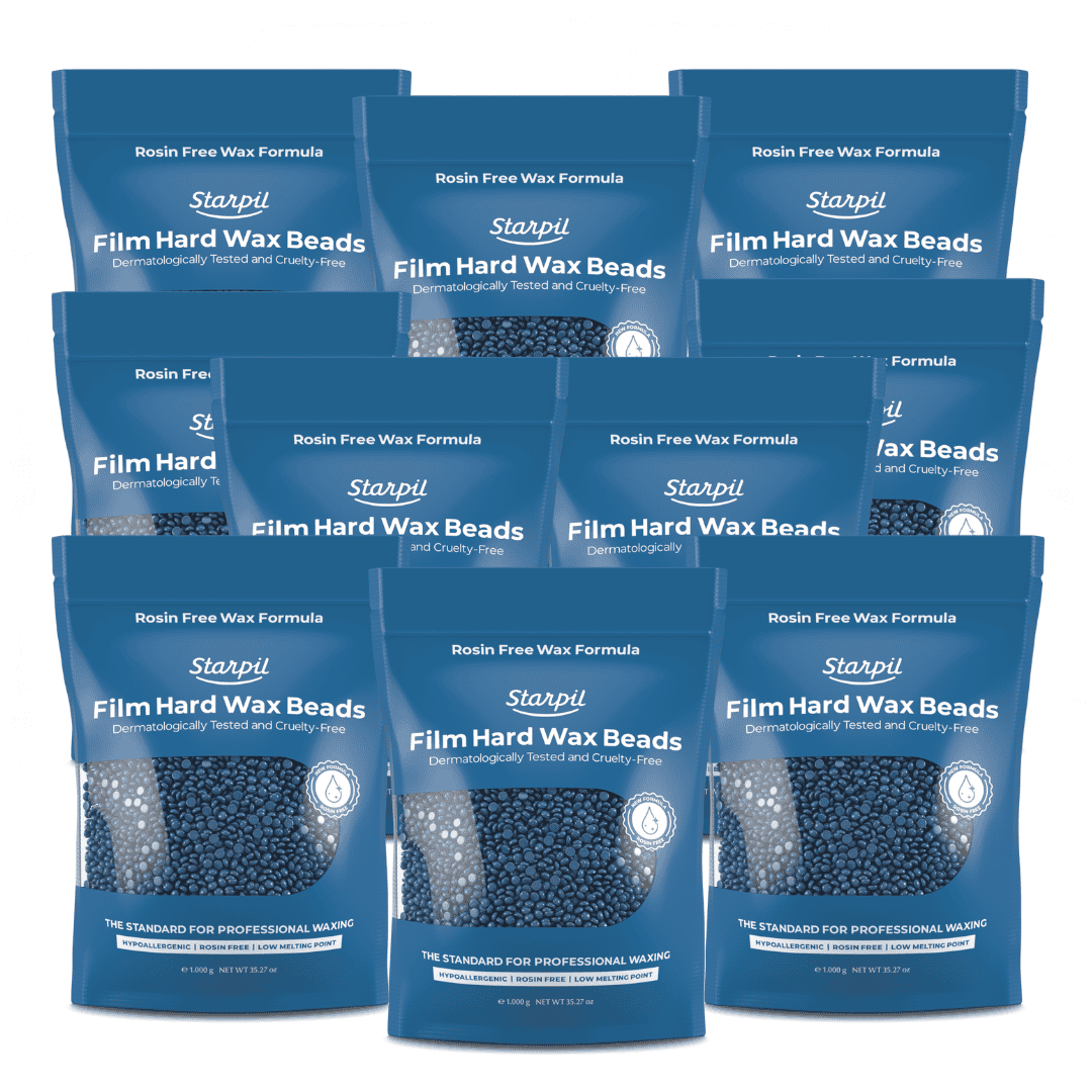 Hypoallergenic Blue Film Hard Wax Microbeads (1lb - 30lb)
