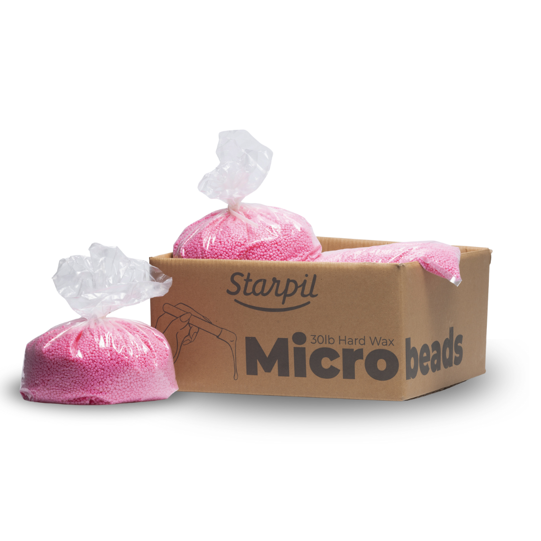 Hypoallergenic Pink Film Hard Wax Microbeads (1lb - 30lb)