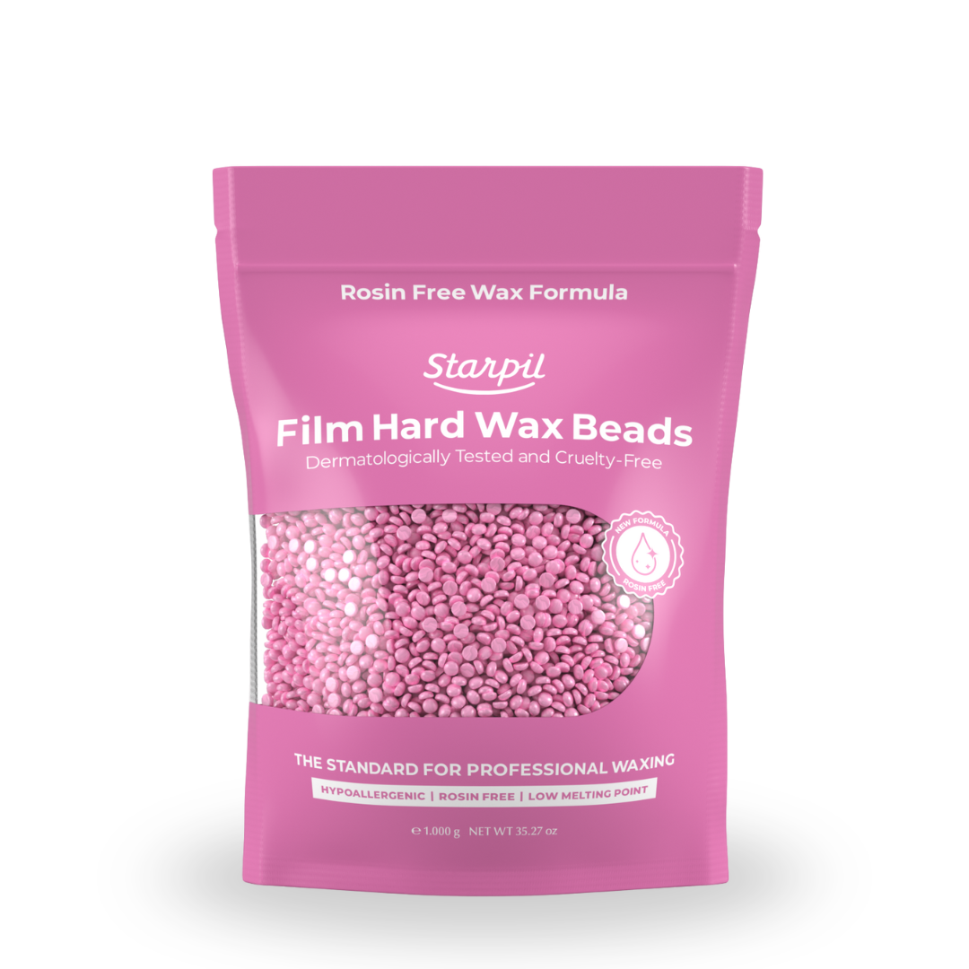 Hypoallergenic Pink Film Hard Wax Microbeads (1lb - 30lb)