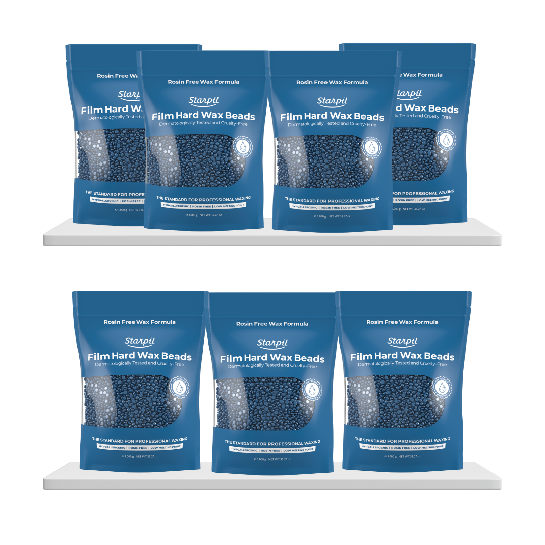 Hypoallergenic Blue Film Hard Wax Microbeads (1lb - 30lb)