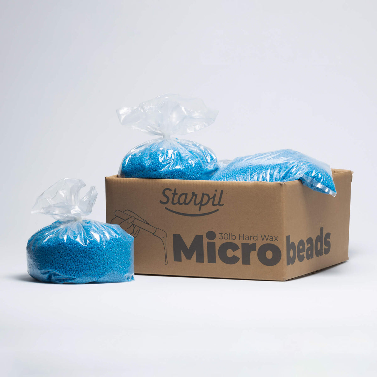 Blue Film Hard Wax Microbeads - Rosin Free