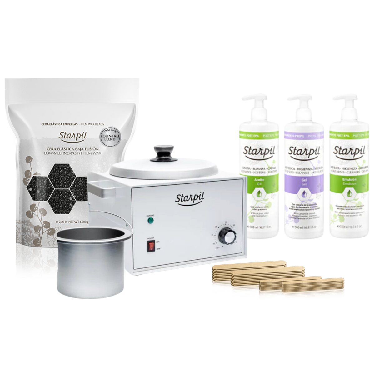 Professional Large Hard Wax Warmer Kit - 5lb