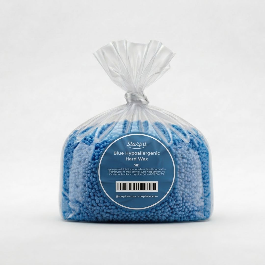 Hypoallergenic Blue Film Hard Wax Microbeads (1lb - 30lb)