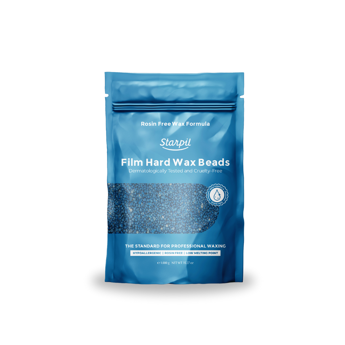 Blue Film Hard Wax Microbeads - Rosin Free (1lb - 30lb)