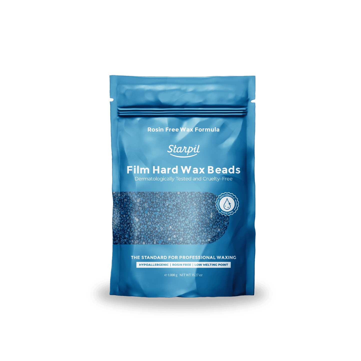 Blue Film Hard Wax Microbeads - Rosin Free (1lb - 30lb)