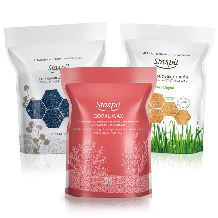 Gel Hard Wax Trio