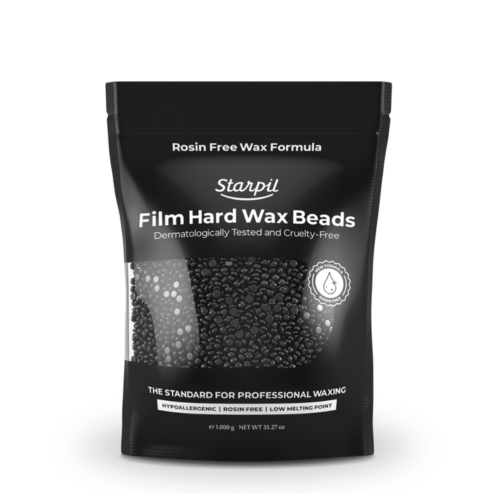 Hypoallergenic Black Hard Wax Beads (1lb - 30lb)