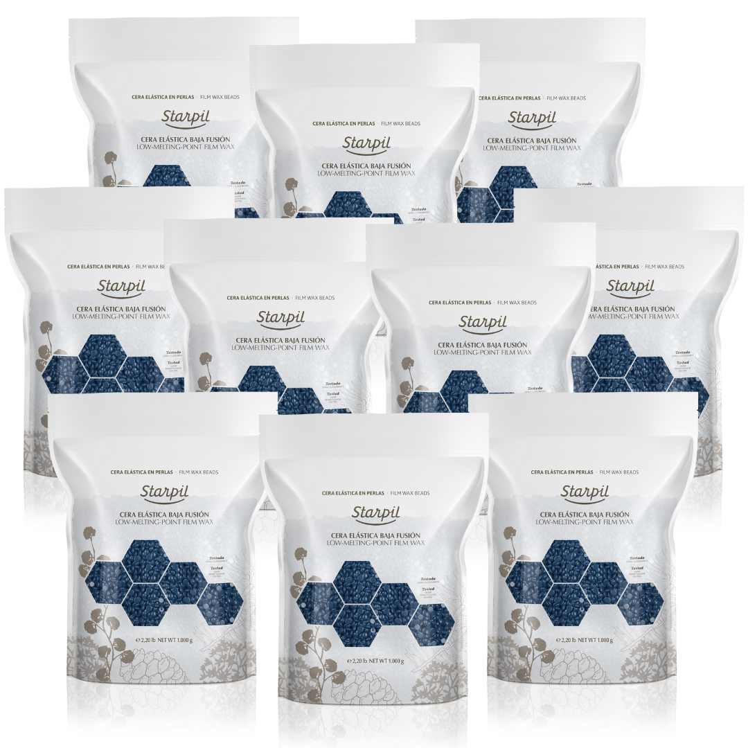Blue Film Hard Wax Beads (1lb - 30lb)