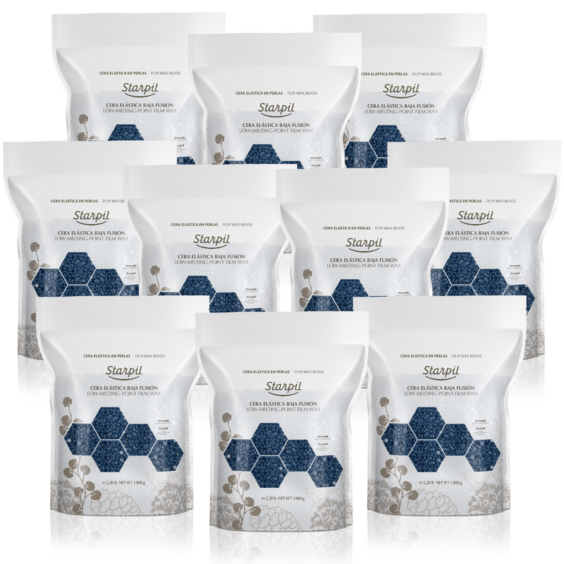 Blue Film Hard Wax Beads (1lb - 30lb)