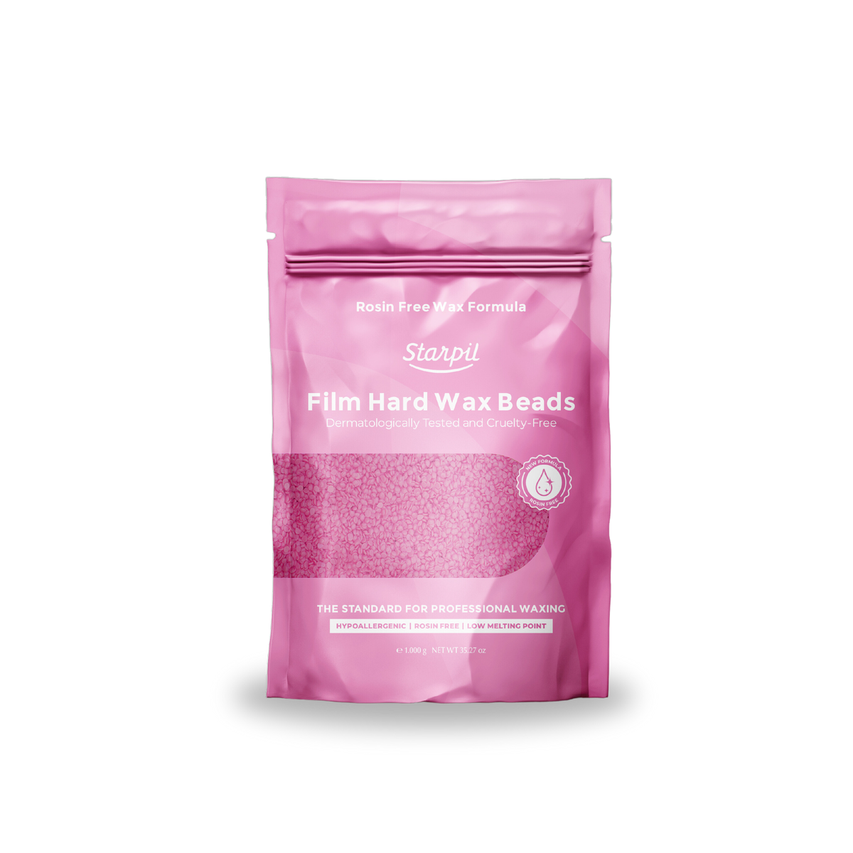 Pink Film Hard Wax Microbeads - Rosin Free (1lb - 30lb)