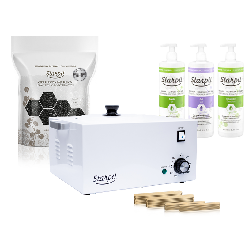 Premium Hard Wax Warmer Kit