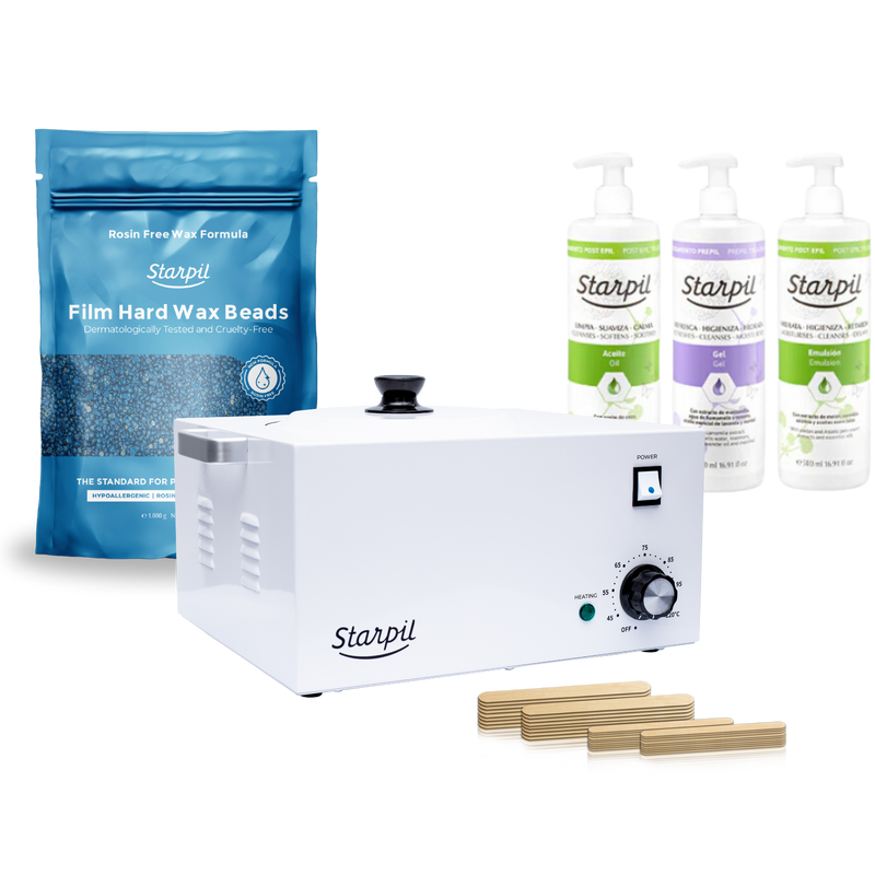 Premium Hard Wax Warmer Kit