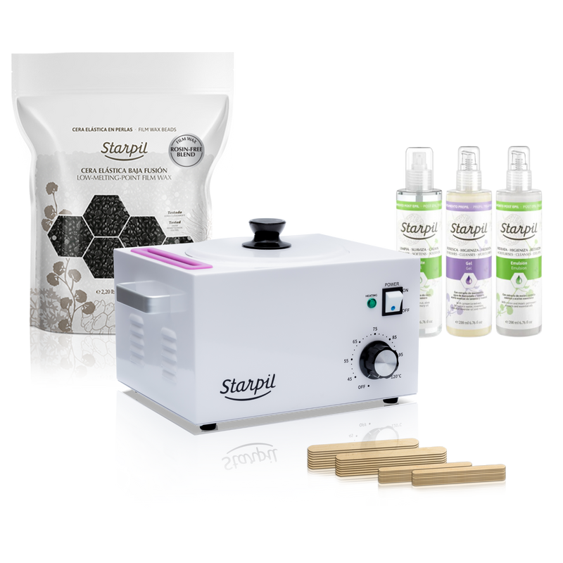 Premium Hard Wax Warmer Kit
