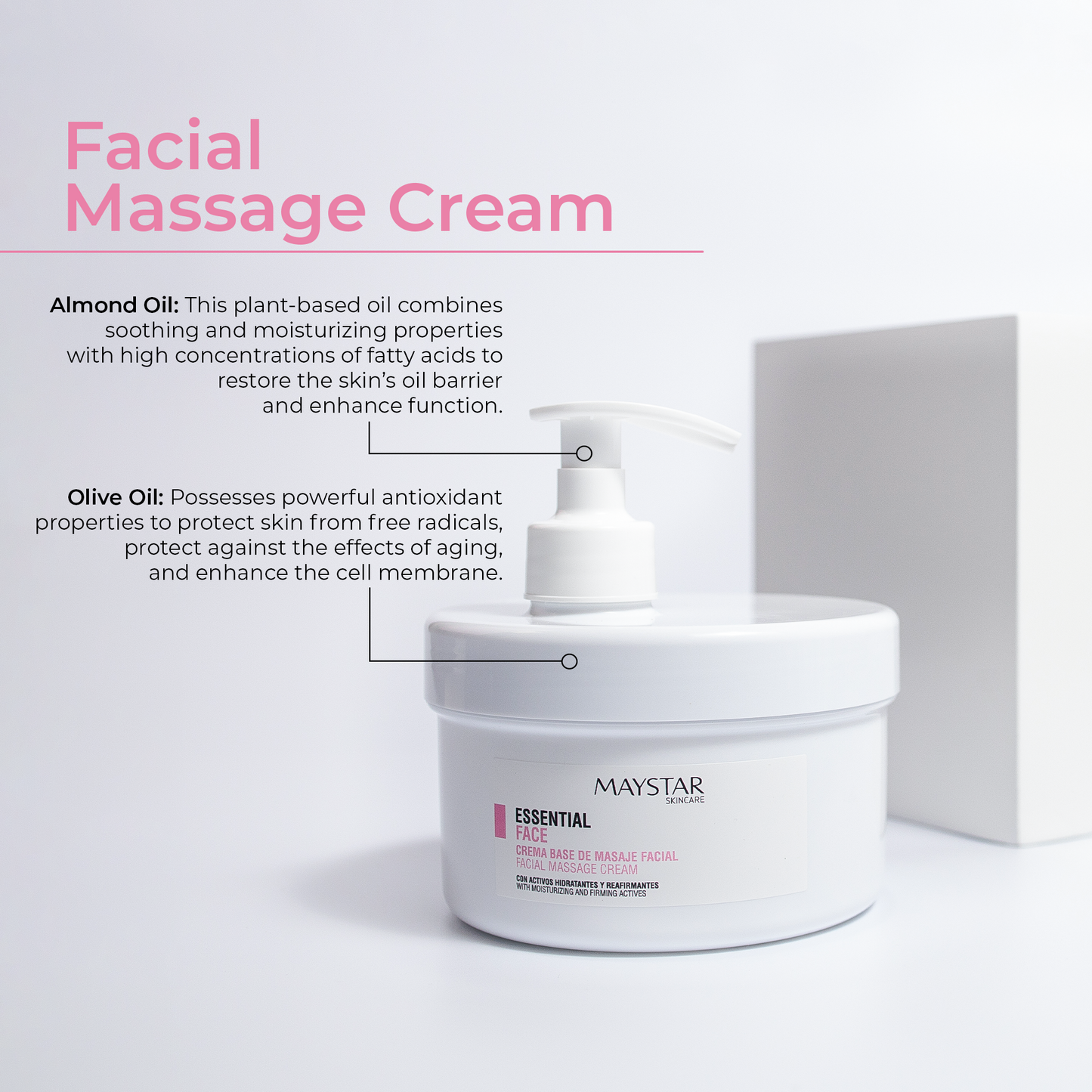 Facial Massage Cream - Maystar Essential