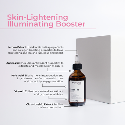 Skin Lightening & Illuminating Booster - Maystar Essential